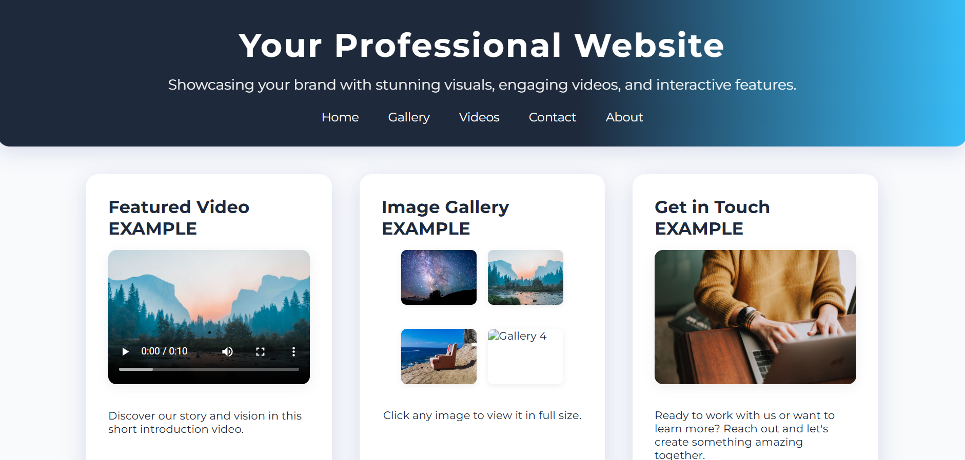 E-commerce Template